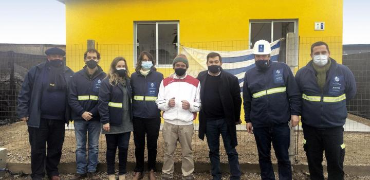 Participante, autoridades y equipo de territorio de Juntos