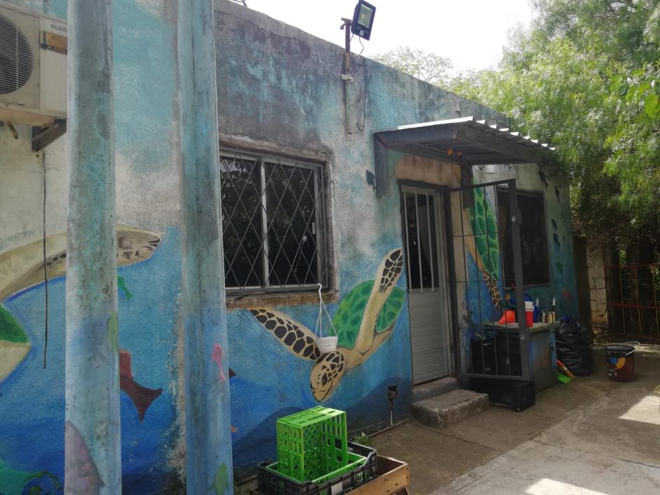 Instalaciones de La Tortuguita antes de las obras Instalaciones de La Tortuguita antes de las obras