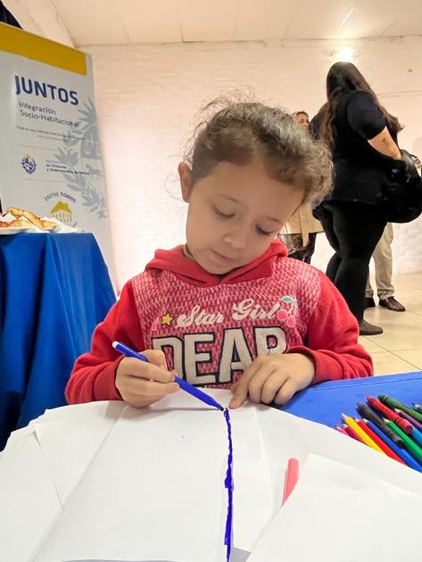 Integrante de una familia participante de Río Branco