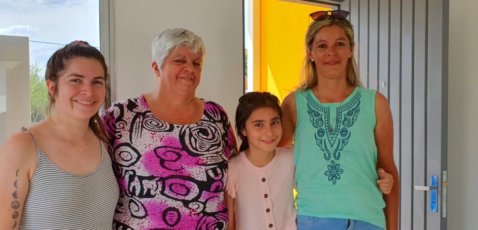 Familia participante de Fray Bentos Familia participante de Fray Bentos