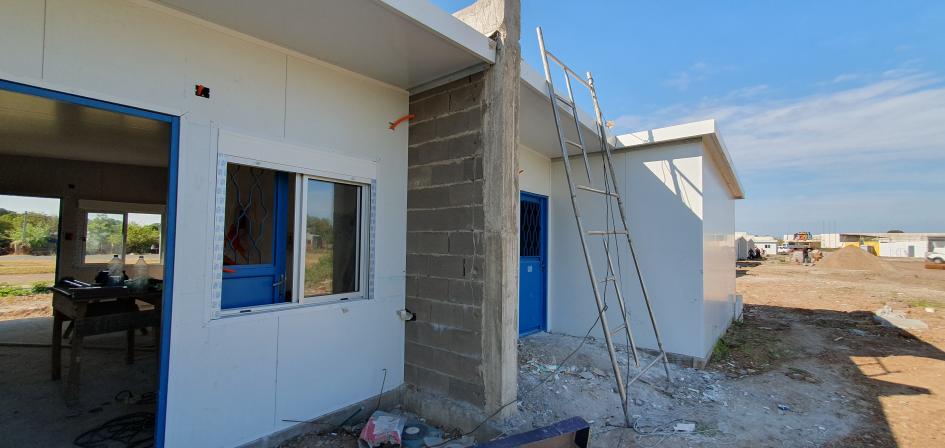 Viviendas en construcción en Bella Unión Viviendas en construcción en Bella Unión