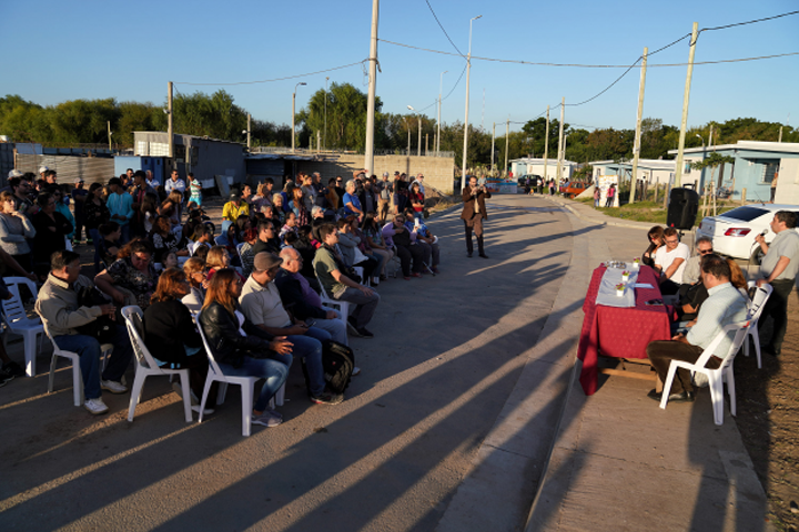 Barrio Mailhos soñó volar alto y llegó Vecinos