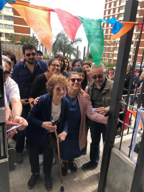 Familias cooperativistas festejaron en barrio sur de Montevideo Familias