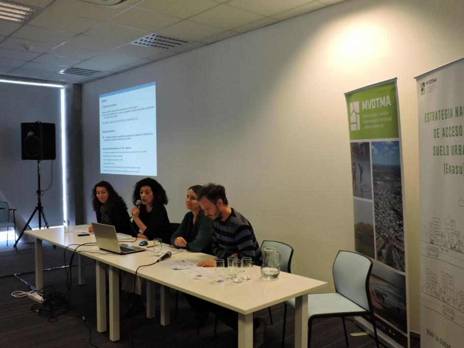 Presentación de equipo técnicos y técnicos de la Intendencia de Montevideo