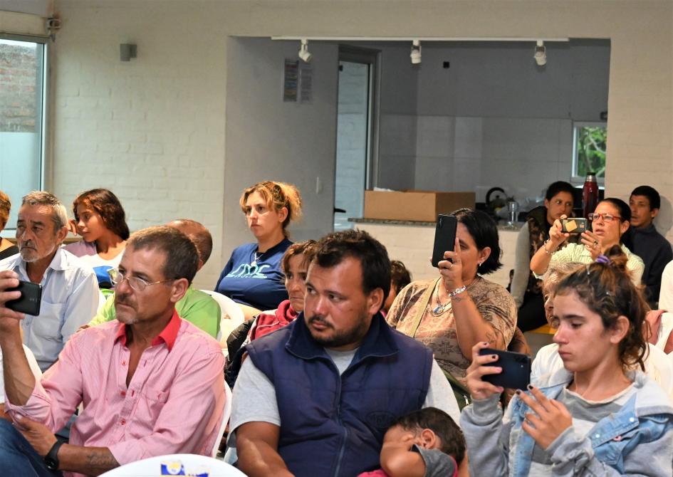 Familias participantes de Juntos de Paysandú