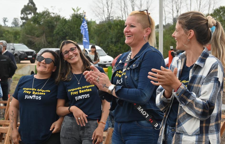 Participantes de Juntos de la ciudad de Fray Bentos