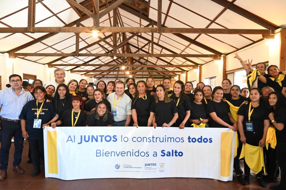 Participantes de Juntos de la ciudad de Salto