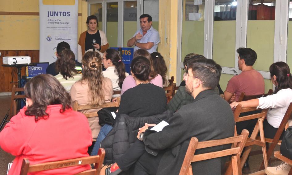 Presentación del nuevo proyecto de Juntos en Fray Bentos