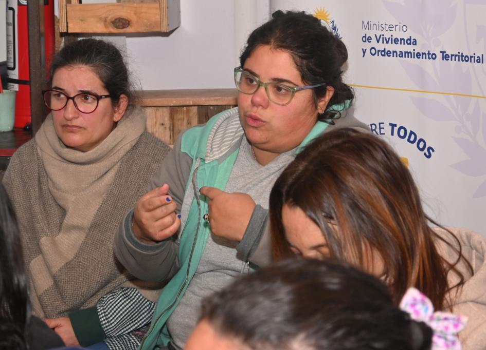 Representantes de instituciones de Barros Blancos