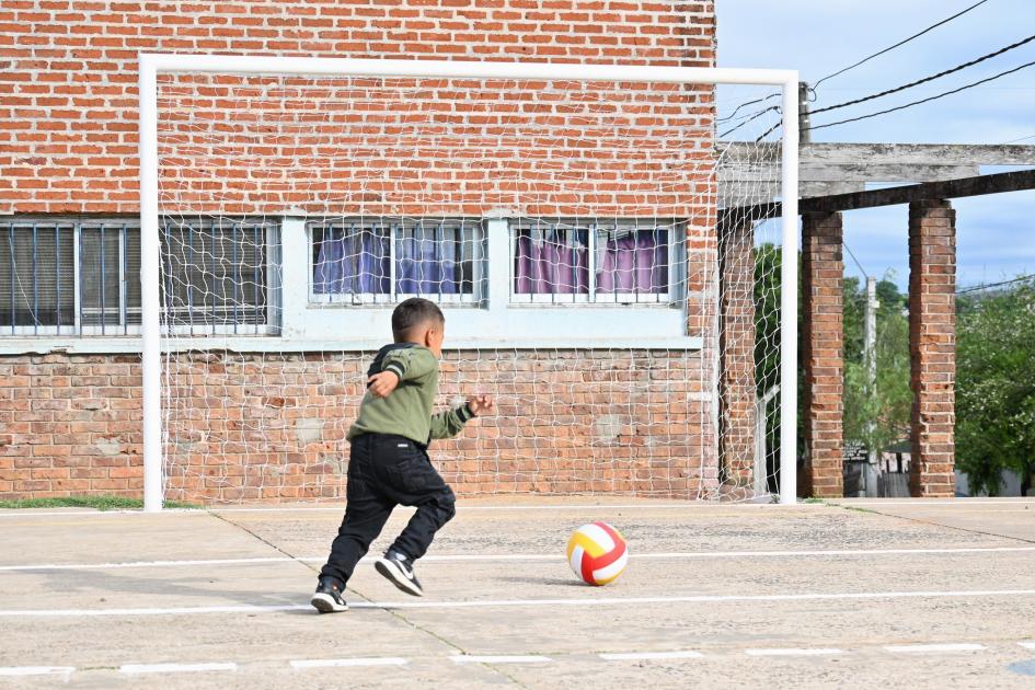 Cancha de fútbol de la plaza Cimarrón IV