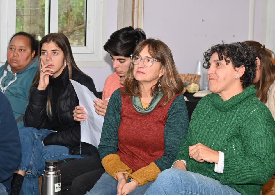 Representantes de instituciones de Barros Blancos
