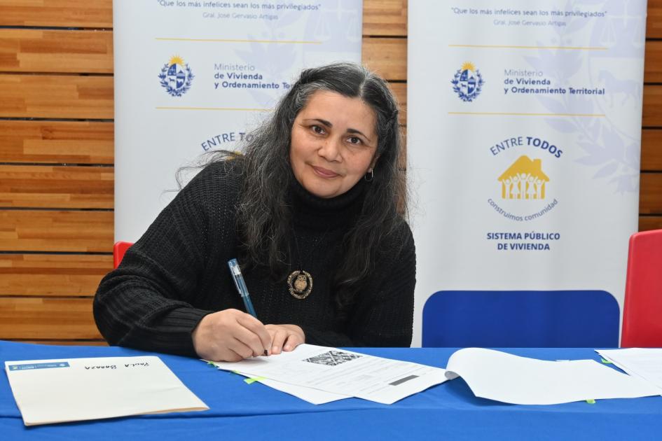 Firma de acuerdos particulares del grupo Lanceras de Artigas