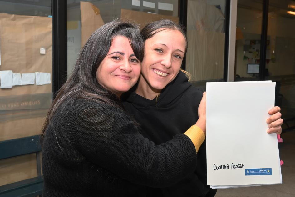 Firma de acuerdos particulares del grupo Lanceras de Artigas