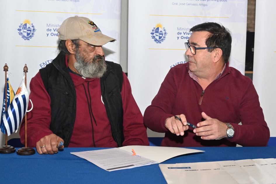 Firma de acuerdos particulares del grupo Independencia