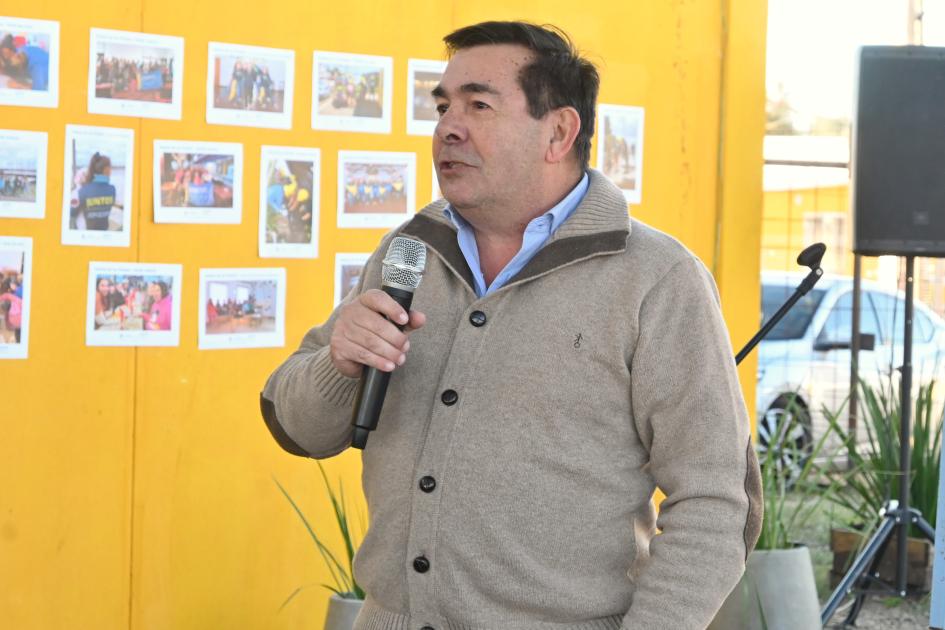 Coordinador general del programa Juntos Rody Macías