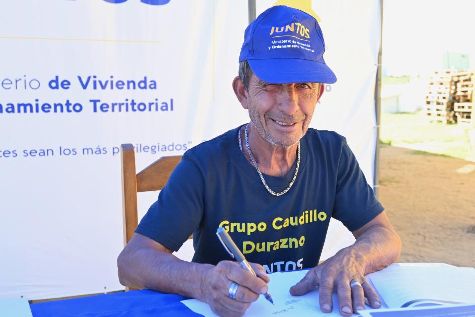 Participante de Juntos de la ciudad de Durazno