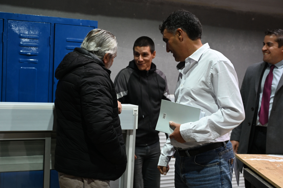 autoridades y familias