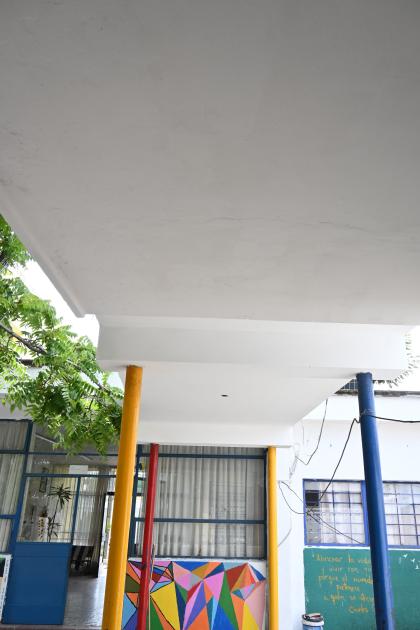 Acondicionamiento del patio de la Escuela Nº. 52