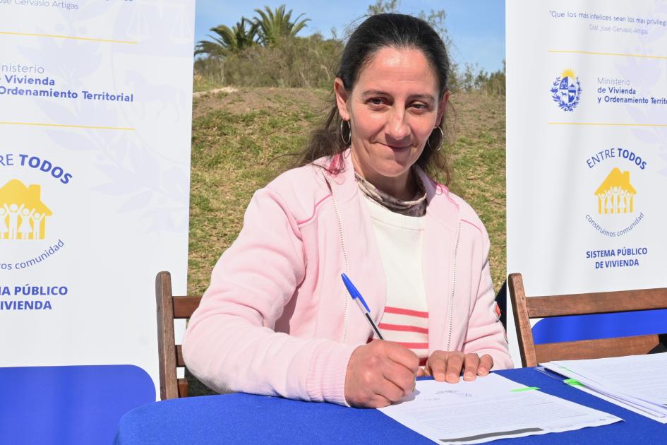 Participante de Juntos de la ciudad de Las Piedras