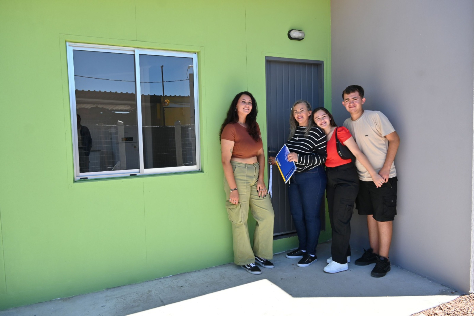 Entrega de viviendas en Río Branco