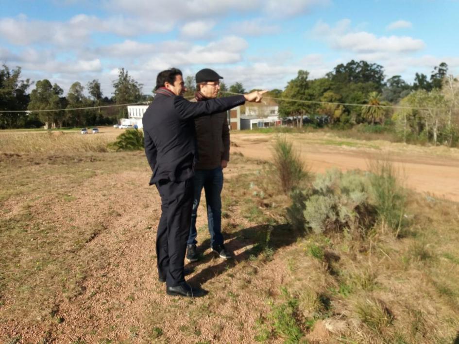 Zona donde se desarrollará el Parque Metropolitano de La Paz, Canelones Zona donde se desarrollará el Parque Metropolitano de La Paz, Canelones
