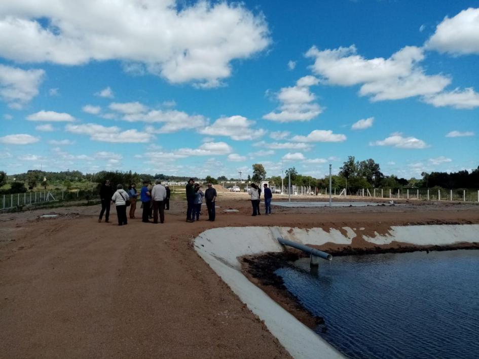 Mevir inauguró saneamiento en Mariscala y viviendas en Montes Obras de saneamiento