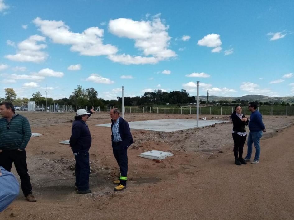 Mevir inauguró saneamiento en Mariscala y viviendas en Montes Obras de saneamiento