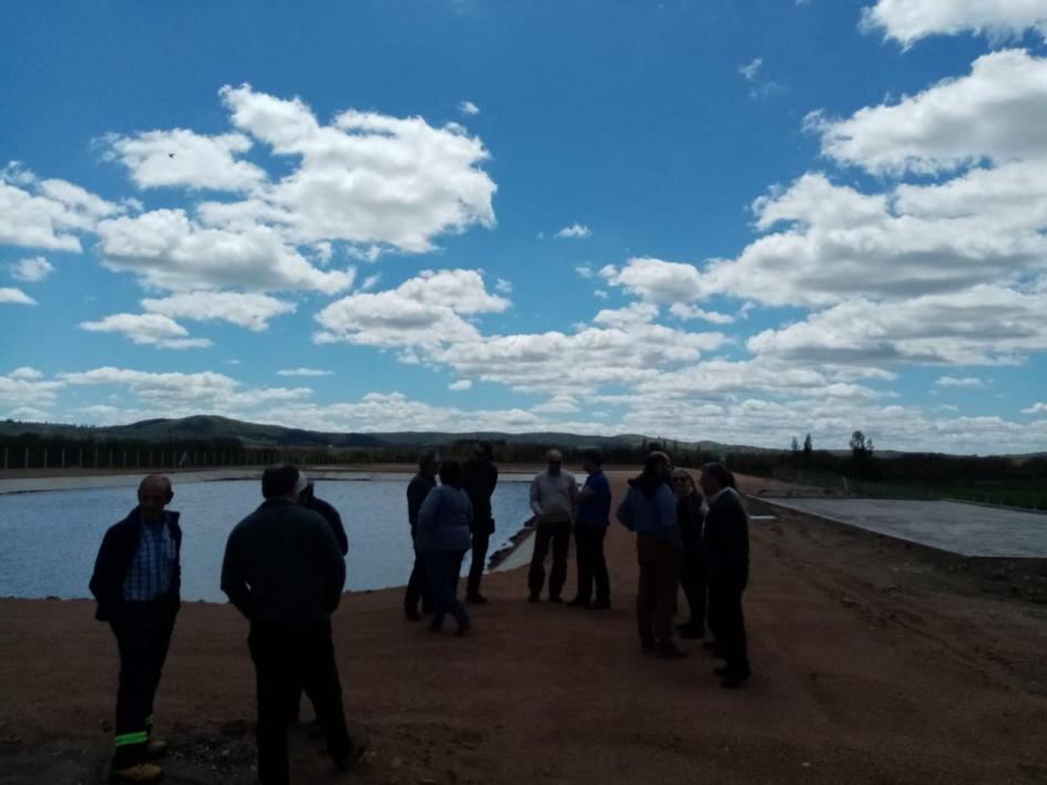 Mevir inauguró saneamiento en Mariscala y viviendas en Montes Obras de saneamiento