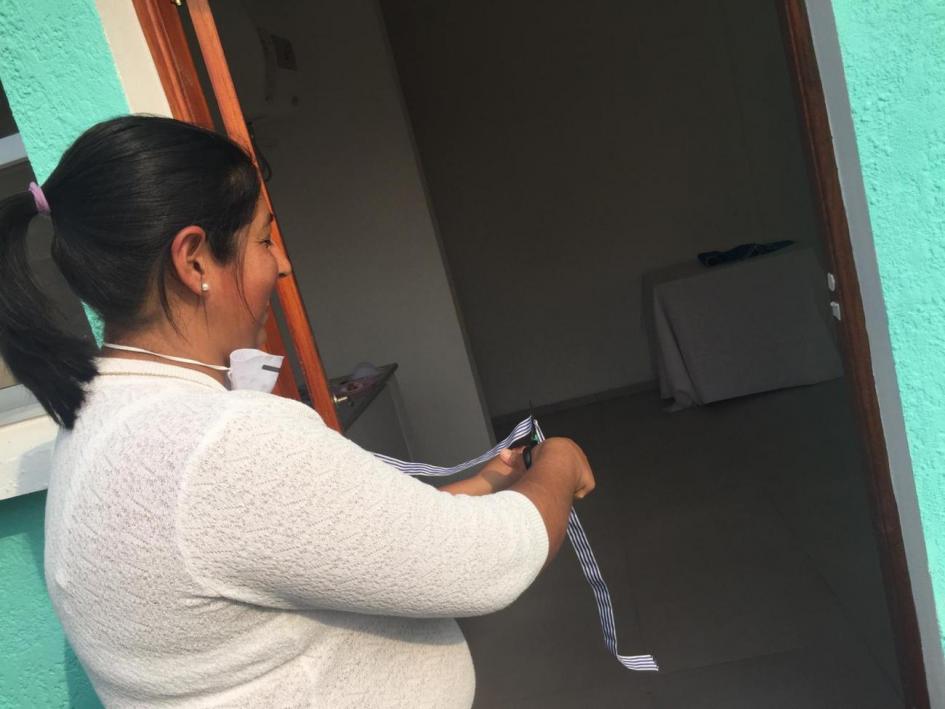 Participante de Paysandú inaugura su nueva vivienda Participante de Paysandú inaugura su nueva vivienda