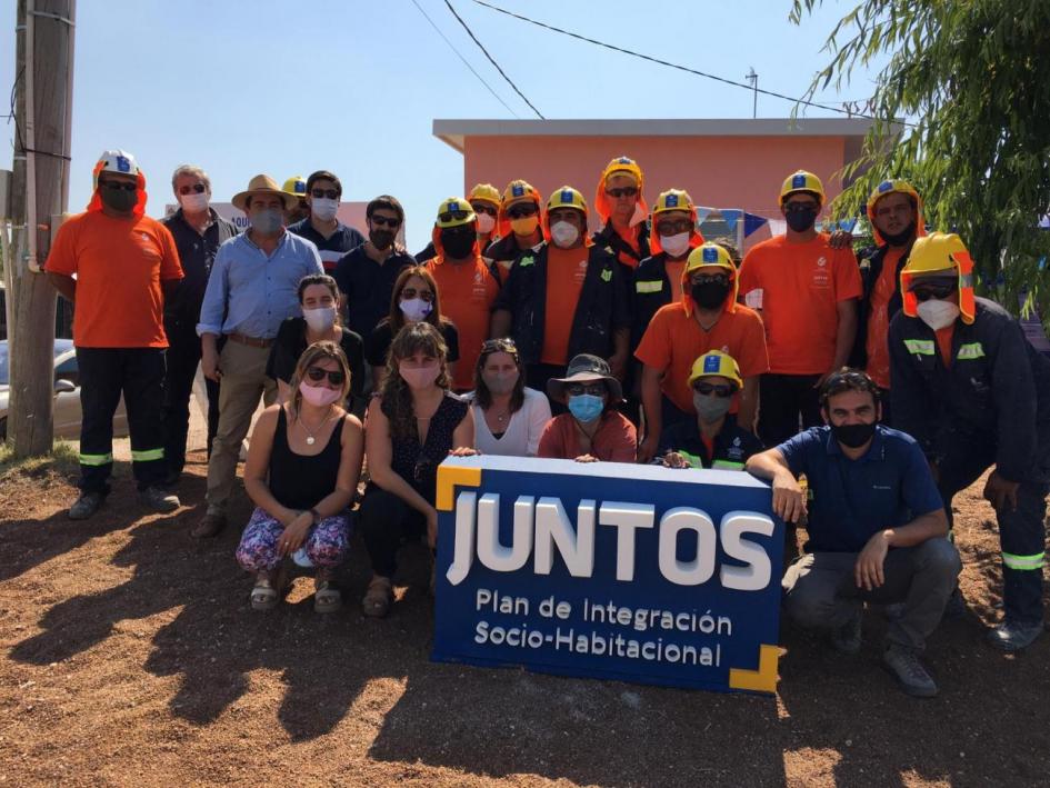 Autoridades y equipo técnico de la ciudad d Paysandú 