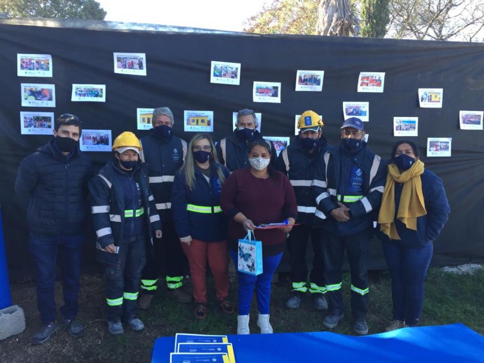 Familia de Salto reciben la llave de su nueva vivienda Familia de Salto recibe la llave de su nueva vivienda