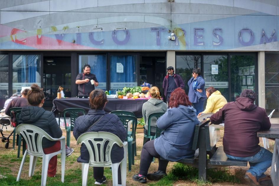 Clase de cocina y nutrición