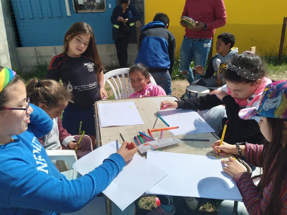 Actividad de integración con participantes 