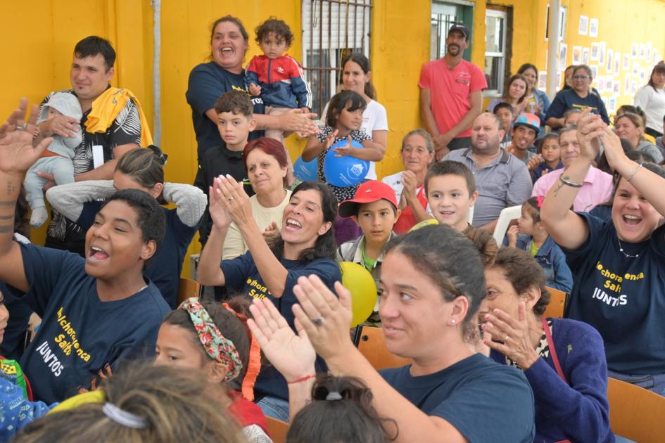 Participantes de Juntos de la ciudad de Salto