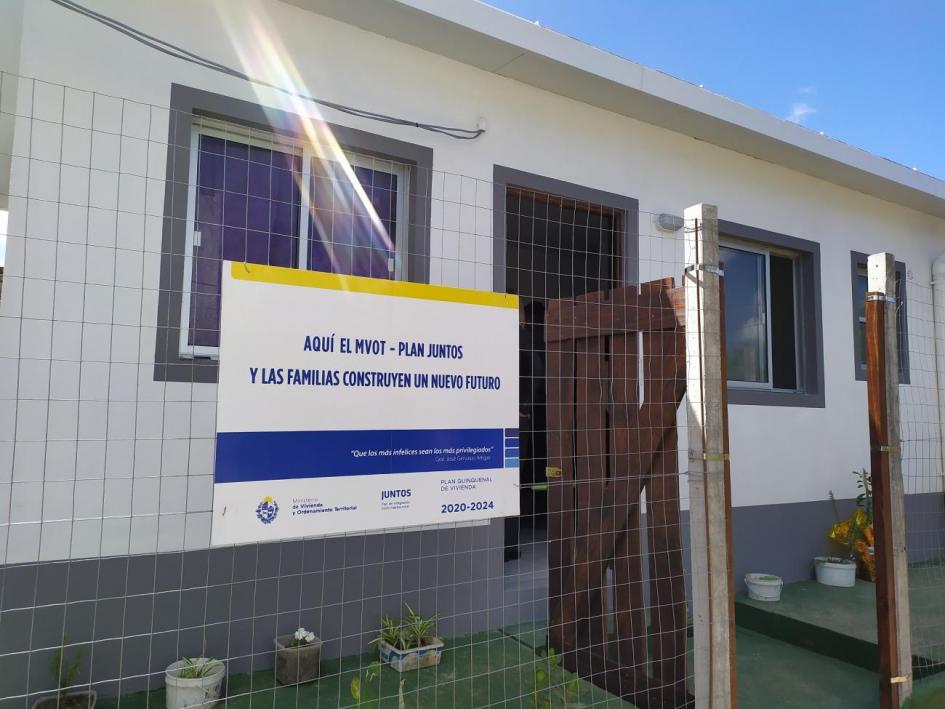Vivienda del barrio Marconi inaugurada el 27 de octubre Vivienda del barrio Marconi inaugurada el 27 de octubre