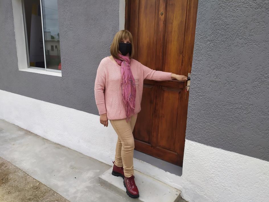 Participante de Capra inaugura su nueva vivienda Participante de Capra inaugura su nueva vivienda