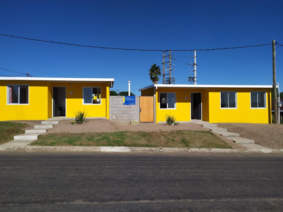 Viviendas entregadas en el barrio San Gabriel Viviendas entregadas en el barrio San Gabriel