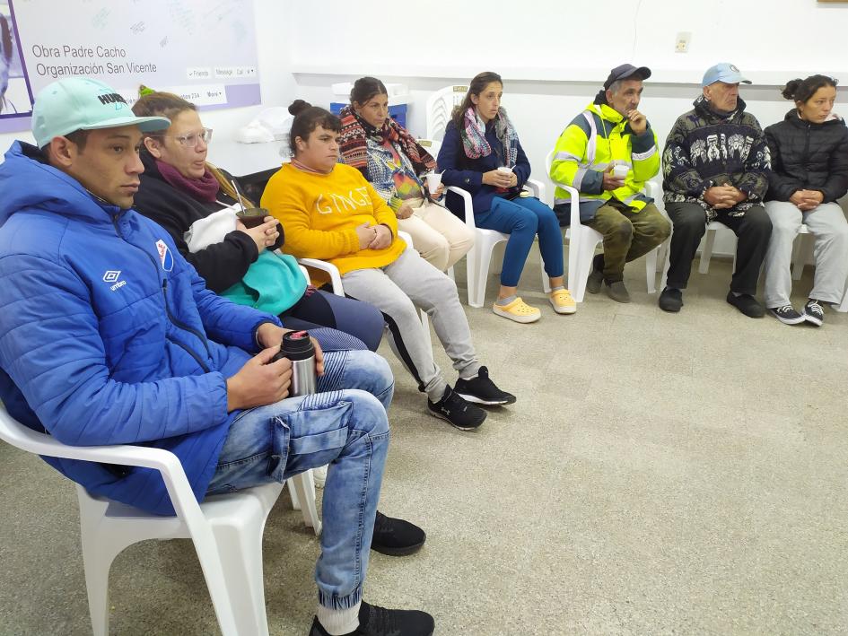 Familias participantes del barrio Marconi Familias participantes del barrio Marconi