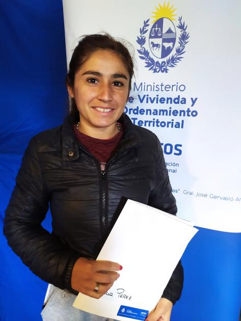 Participante del barrio Andresito