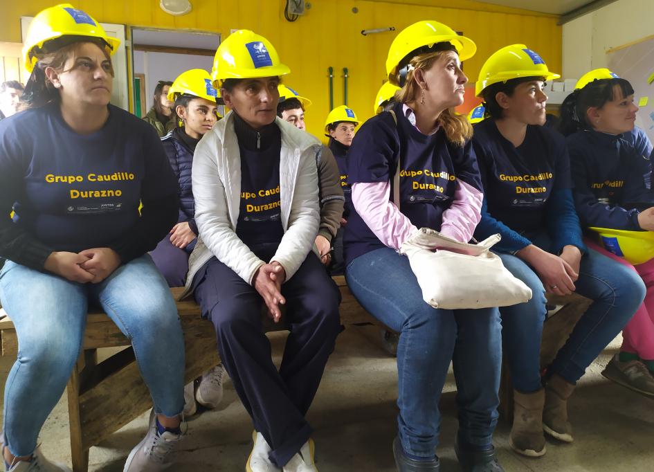 Familias participantes de la intervención Caudillo Familias participantes de la intervención Caudillo