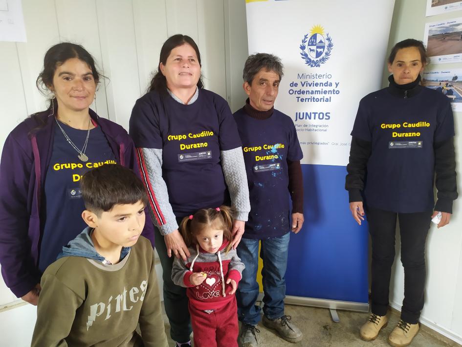 Familias participantes de la intervención Caudillo Familias participantes de la intervención Caudillo