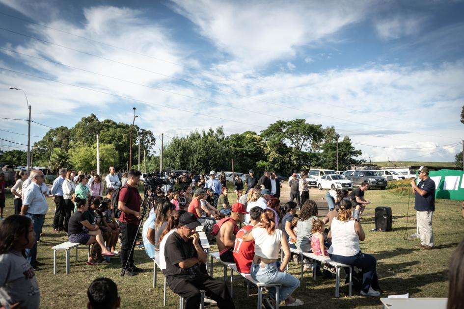 Más de 70 familias de Felipe Cardoso firmaron consentimiento para su realojo Más de 70 familias de Felipe Cardoso firmaron consentimiento para su realojo