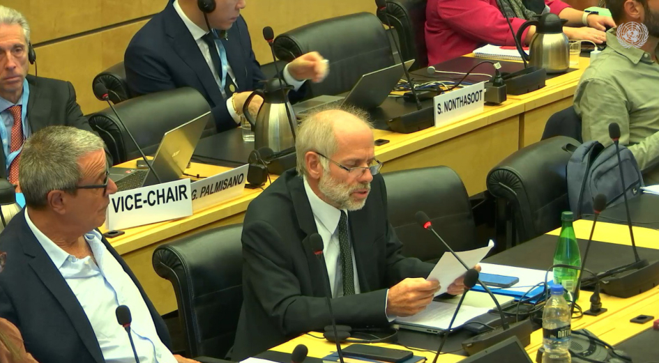 MVOT participó del Comité de Derechos Económicos Sociales y Culturales de ONU