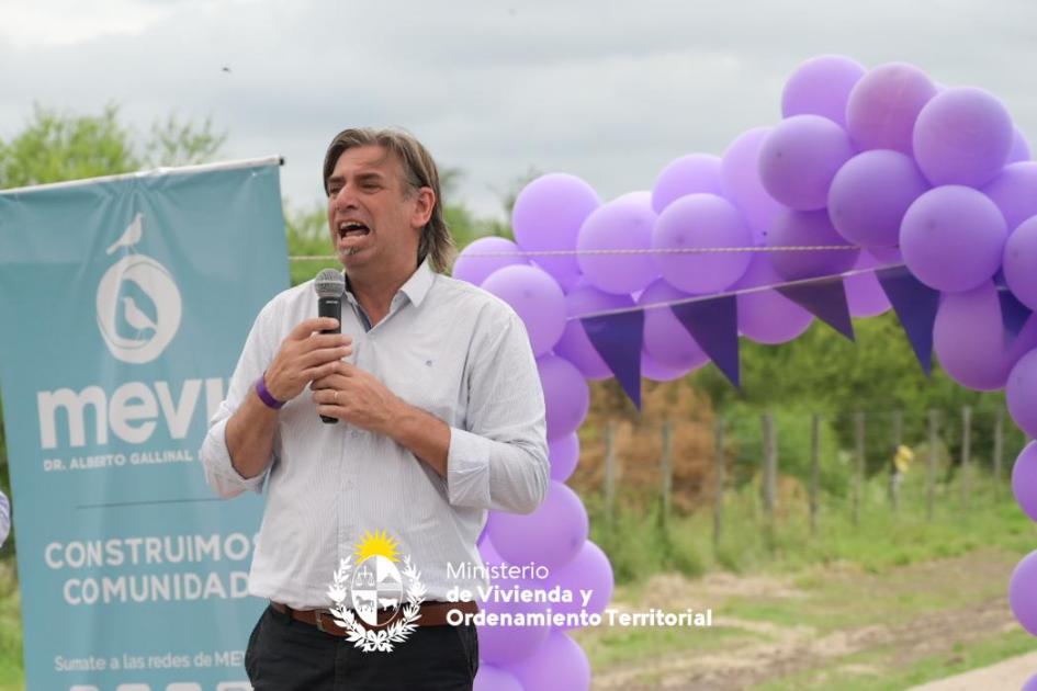 Mevir entregó 19 viviendas en Cerro Carmelo