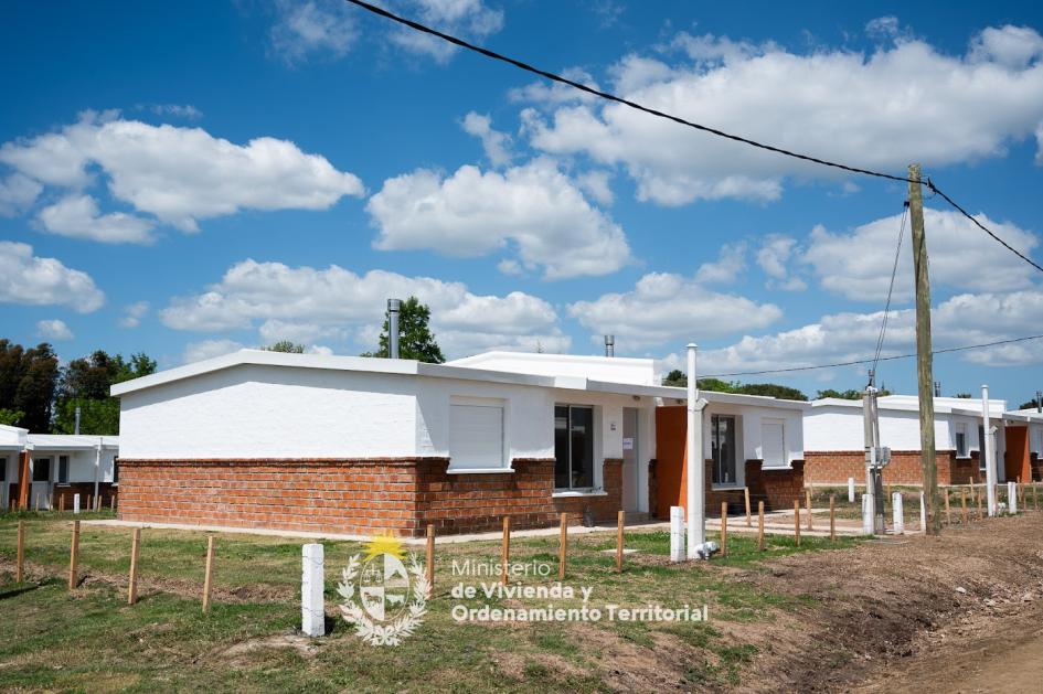 viviendas entregadas de Mevir vivienda de Mevir que fueron entregadas en el Sauce