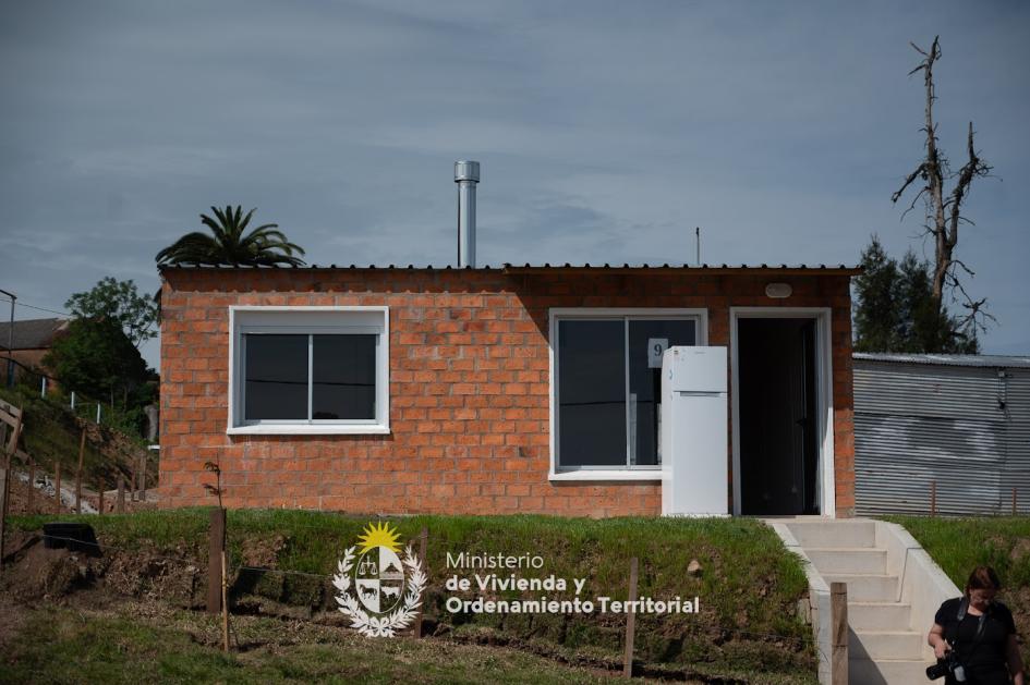 Vivienda de Mevir en Minas Corrales 