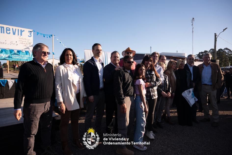 San Gregorio de Polanco tiene un nuevo plan de viviendas de Mevir luego de 20 años San Gregorio de Polanco tiene un nuevo plan de viviendas de Mevir luego de 20 años