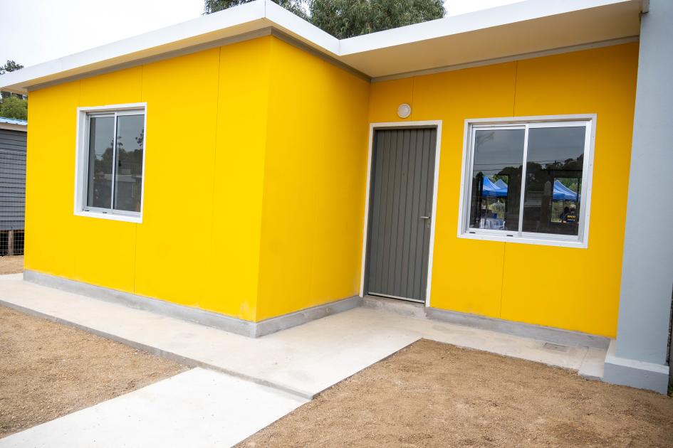 Entrega de viviendas en el balneario Buenos Aires en el departamento de Maldonado Entrega de viviendas en el balneario Buenos Aires en el departamento de Maldonado