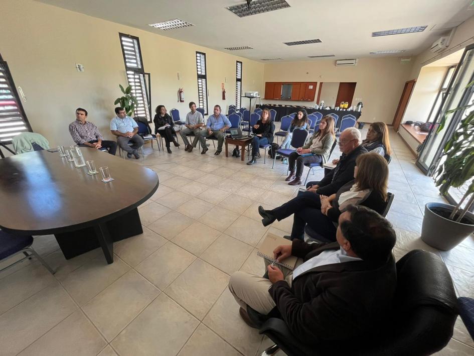 Reunión de trabajo en Tacuarembó 