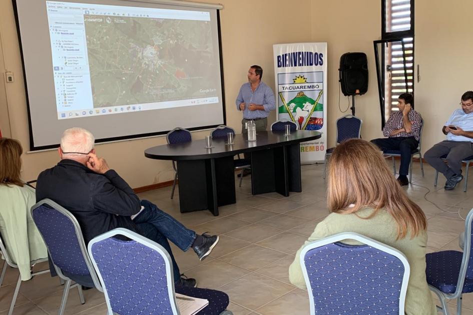 Reunión de trabajo en Tacuarembó 